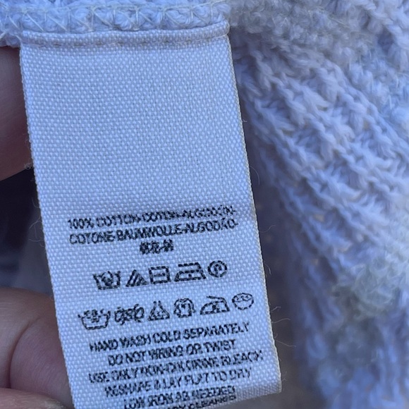 Free People Sunrise Cold Shoulder Knit Cream Sweater Top NWOT - Picture 8 of 11